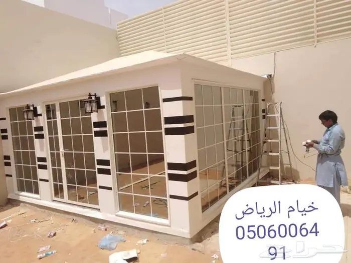 خيام ملكي سواتر حديد برجولات لكسان الرياض 5