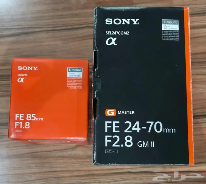 عدسة Sony 85 1.8 0