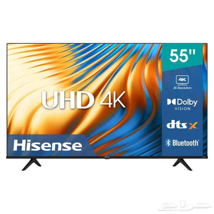شاشة تلفزيون 55 ذكية UHD 4k A6 Hisense 0