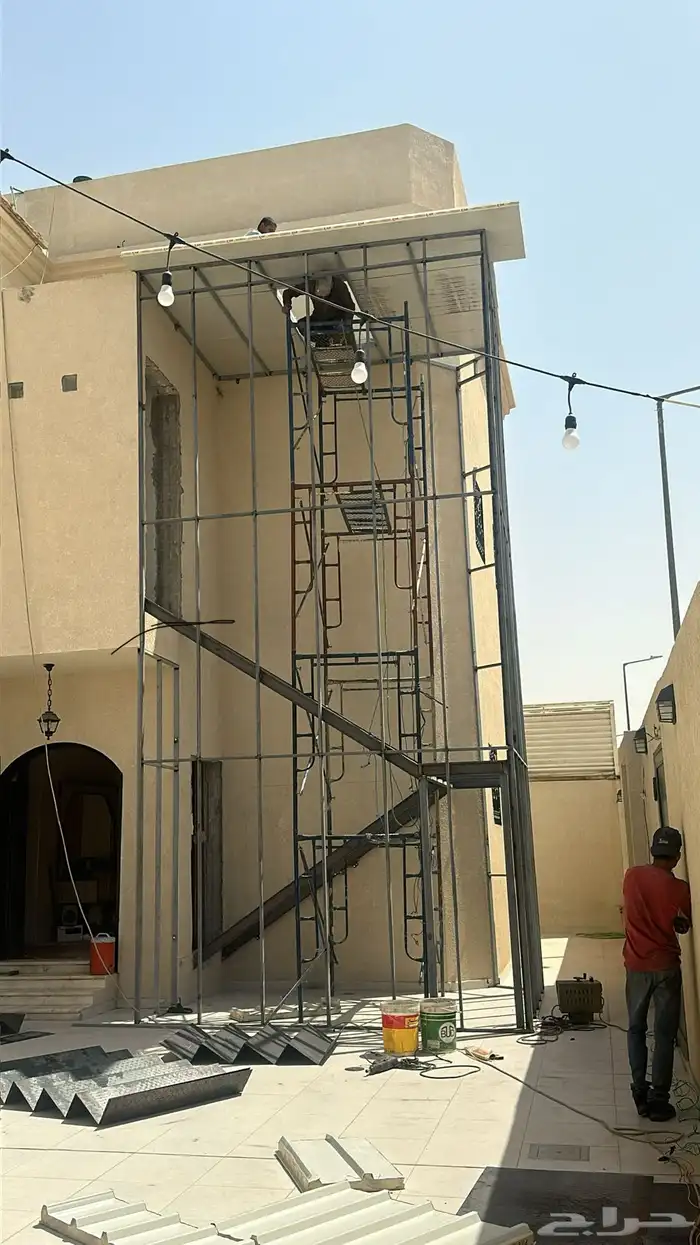 ابواب حديد شرايه حديد شرايه بلاستك سلم طواري سينويش بينل 2