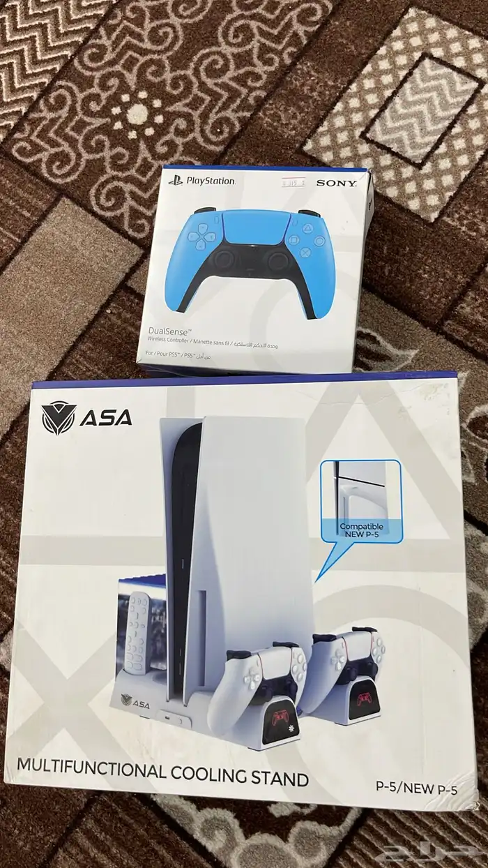 سوني 5 مع جميع ملحقاته 1 تيرا 4