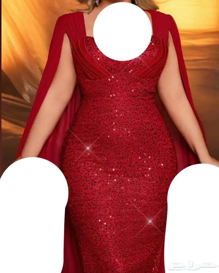 فستان جديدد لبسه مره وحده مقاس0XL 0