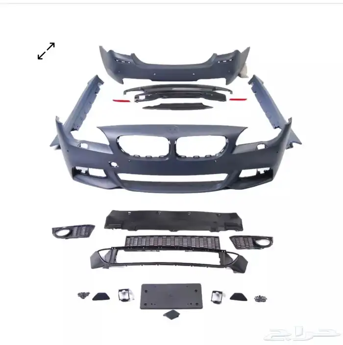 Rear bumper for BMW 5 Series M-Kit 2011 2015 1