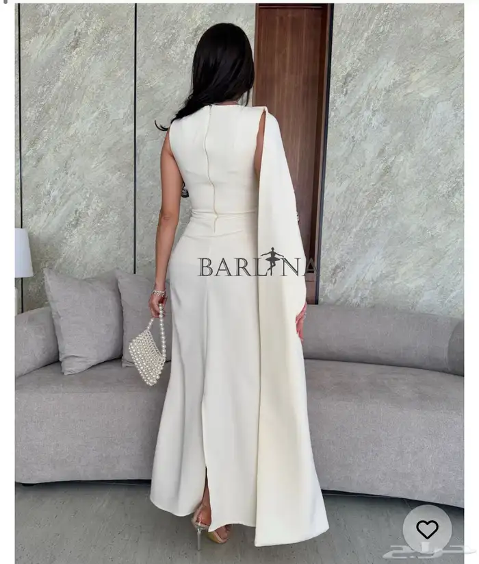 فستان ابيض مقاس s 3