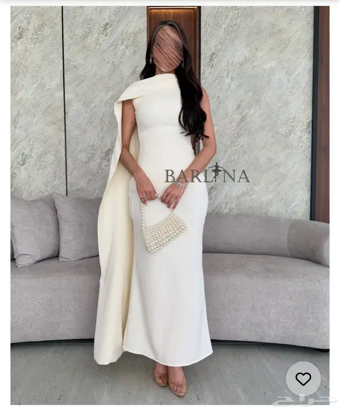 فستان ابيض مقاس s 0