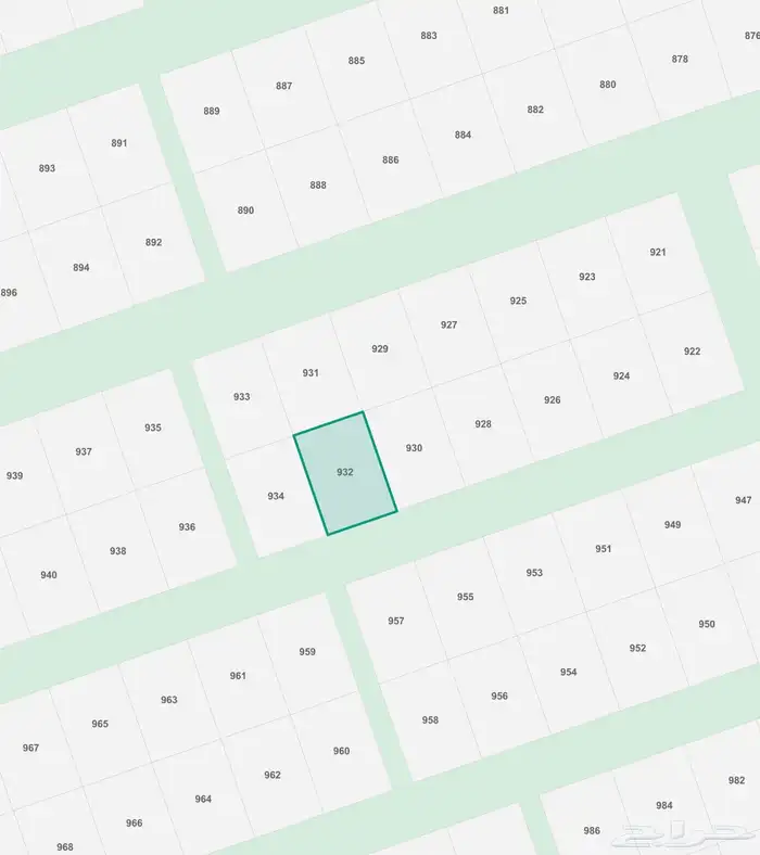 للبيع ارض سكنية بمركز الجلة بمدينة الرياض - 1178-932 0