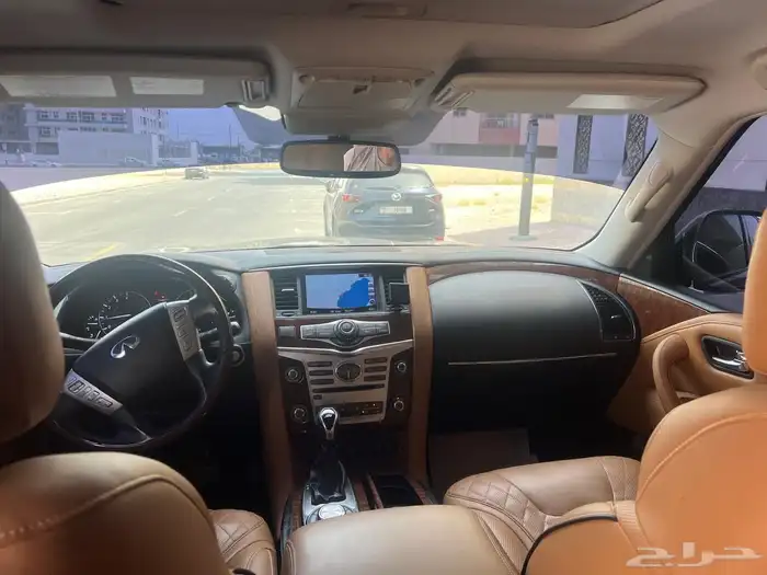 انفينتي OX80 فل كامل لوحة اماراتية بالامارات 18