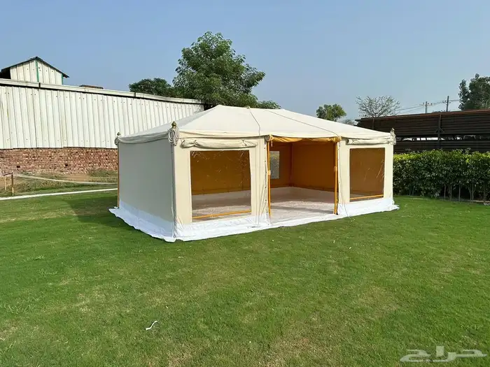 بيوت شعر جديدة جميع المقاسات وخيم صقور جديدة وغرف خشب ودورا 4