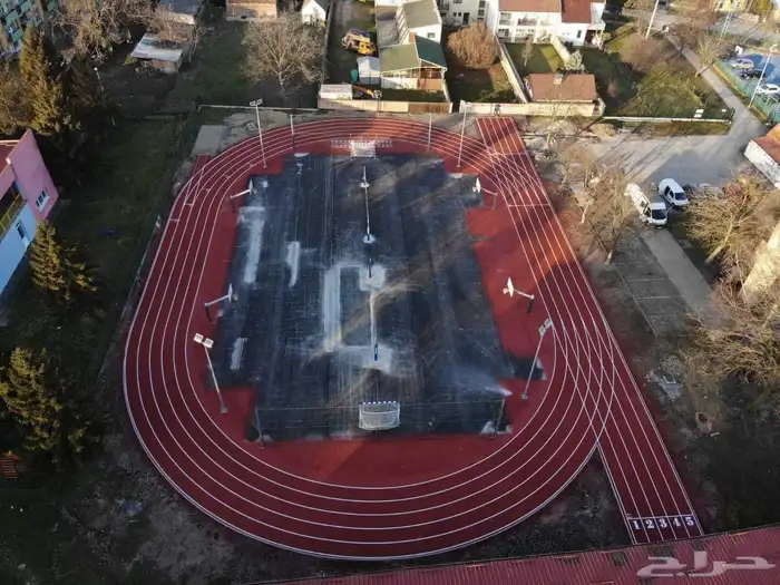 أرضيات رياضية حبيبات EPDM و SBR 12