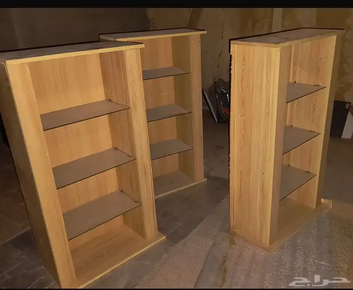 رفوف عرض خشب جوده عاليه 0
