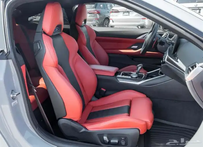 BMW M4   موديل 2024 داخليه احمر بسسسعر خيالي 21