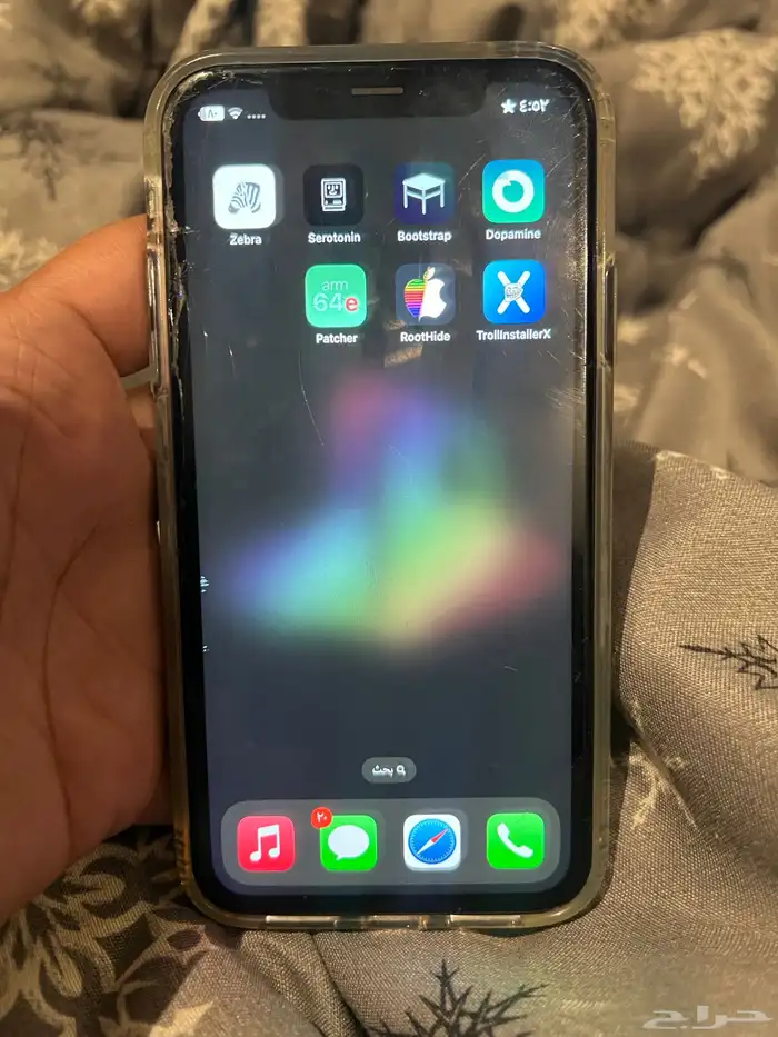 ايفون اكس ار Xr اللون اسود البيع سريع 8