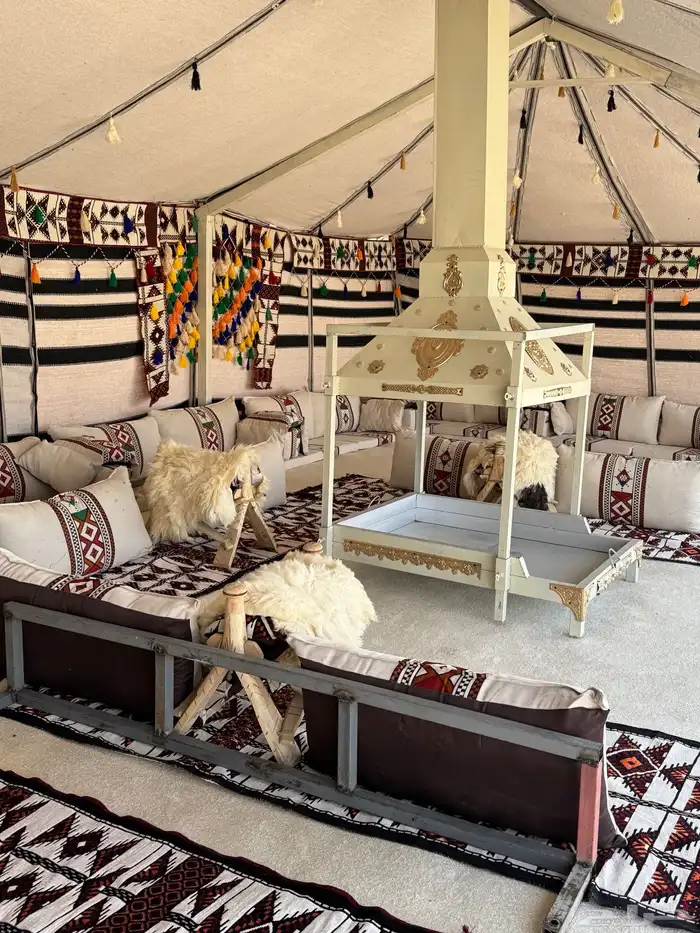 بيوت شعر جديدة جميع المقاسات وخيم صقور جديدة وغرف خشب ودورا 3