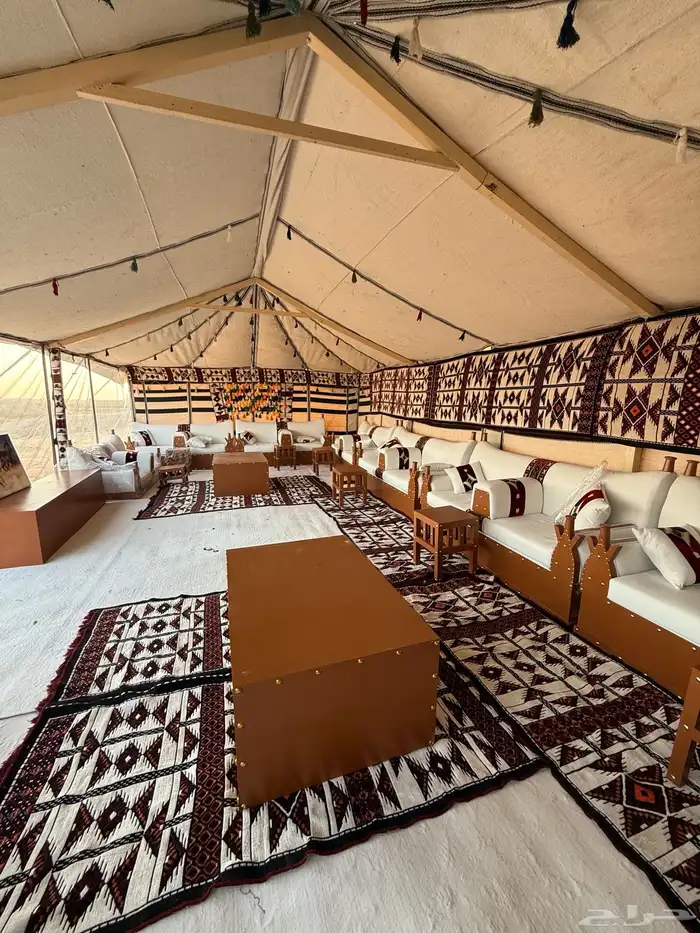 بيوت شعر جديدة جميع المقاسات وخيم صقور جديدة وغرف خشب ودورا 12