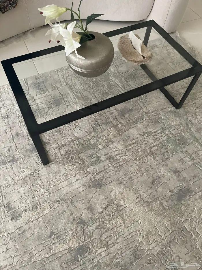 طاولة قهوه زجاج 1