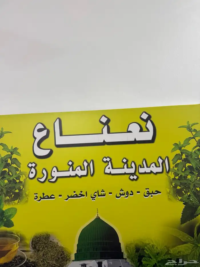 لوحة للي بيشتغل في نعناع المدينه 1