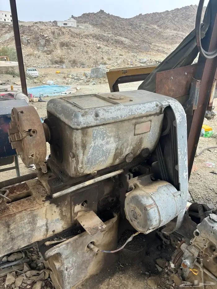 مخرطه بحالة جيده جدا 0