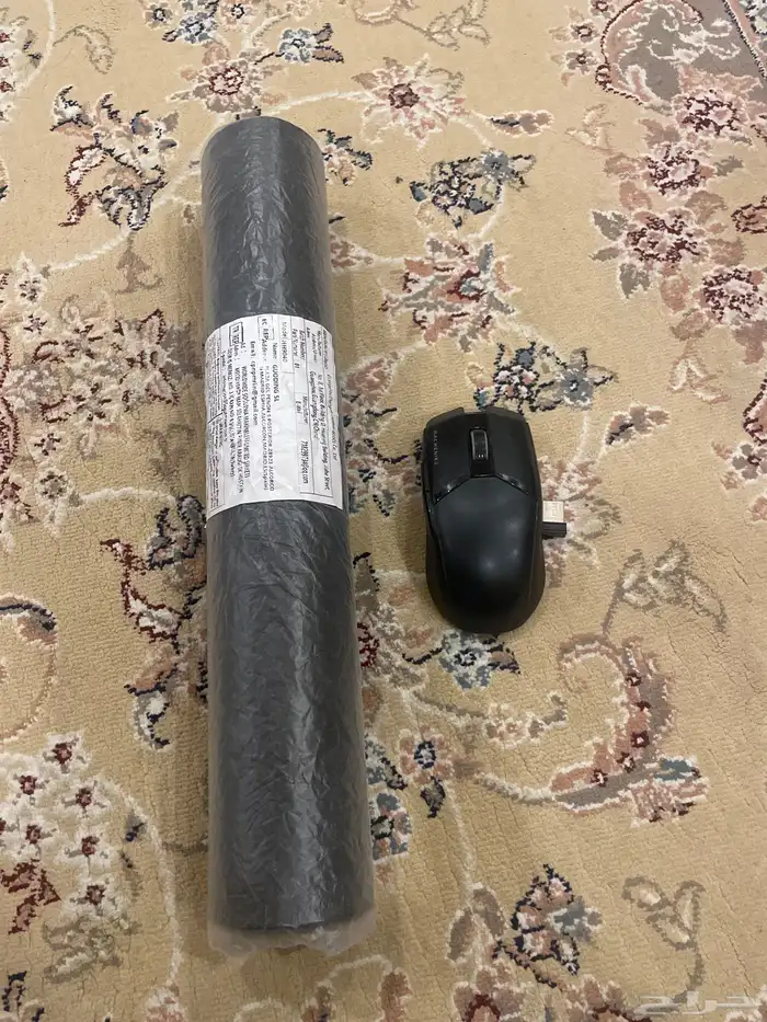 ماوس M7 pro لا سلكي   ماوس باد 90x40 جديد بقراطيسه 0