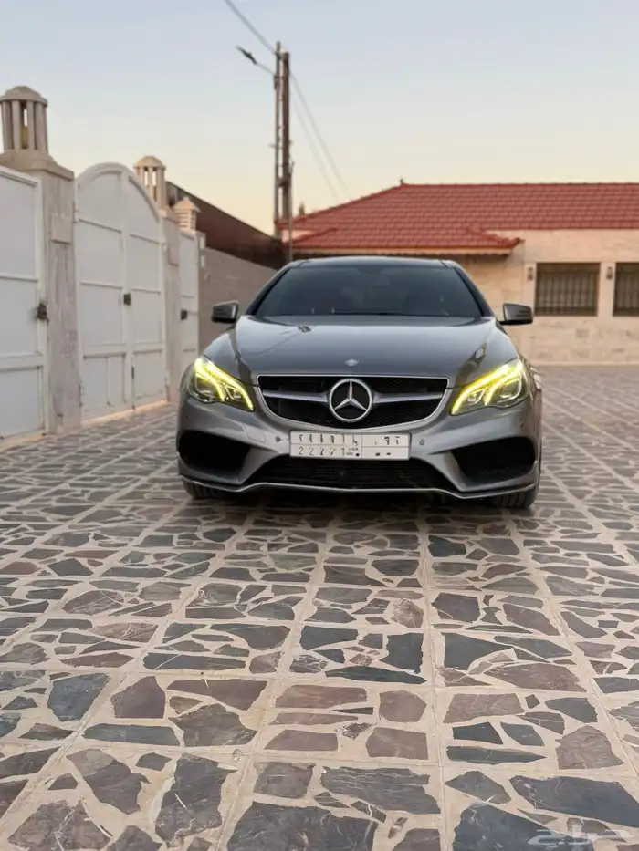 مرسيدس E 250 موديل 2014 نظيف ومميز AMG kit 26
