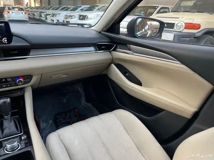 مازدا6 2023 نص فل ممشى 23.000 فقط لدى قمة الاطلال 34