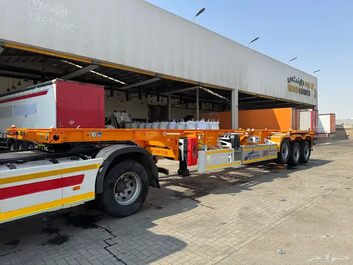 سطحة كونتينير صيني جديد جودة عاليه جدا لحام روبوت 1