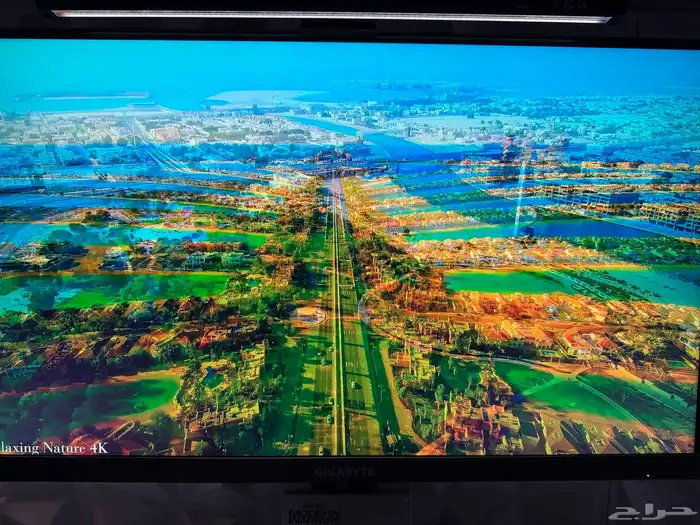 شاشه قيمنق مونيتر جيجا بايت 120 HZ فريم 0