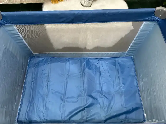 سرير ومحبس اطفال حاله ممتازه ب100 ريال فقط 1