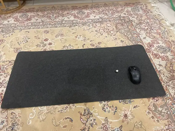ماوس M7 pro لا سلكي   ماوس باد 90x40 جديد بقراطيسه 2