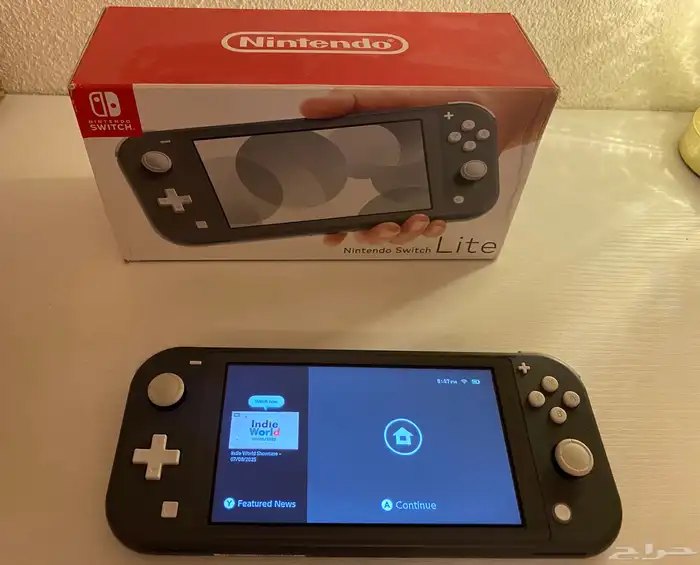 Nintendo Switch Lite نظيف   MicroSD 167GB 8