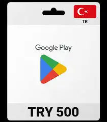 بطاقه قوقل بلاي تركي 500 ليره 0