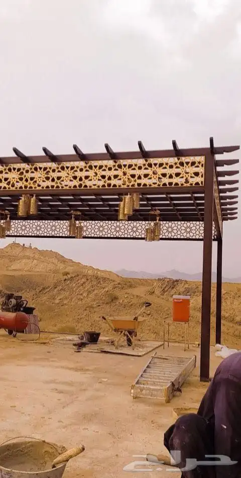 بيوت شعر قرميد حديد كوري 24