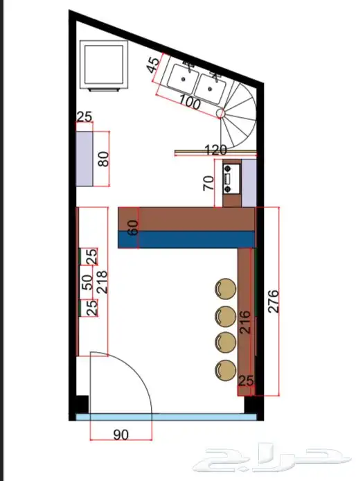 تصميم ديكور داخلي وخارجي 3D وت تخطيط اوتكاد 6