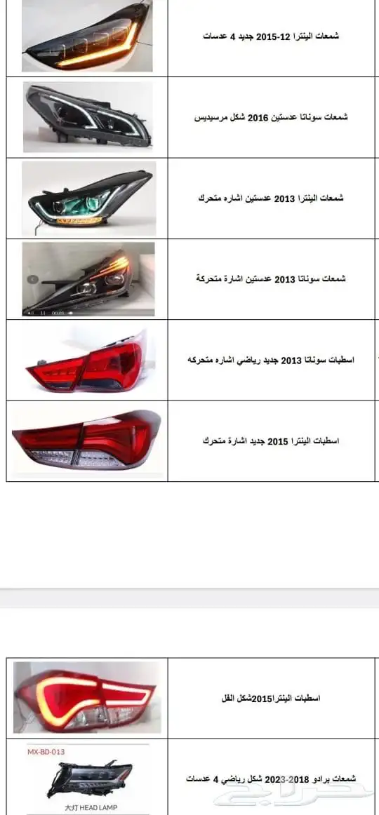 قطع غيار سيارات جديد 29