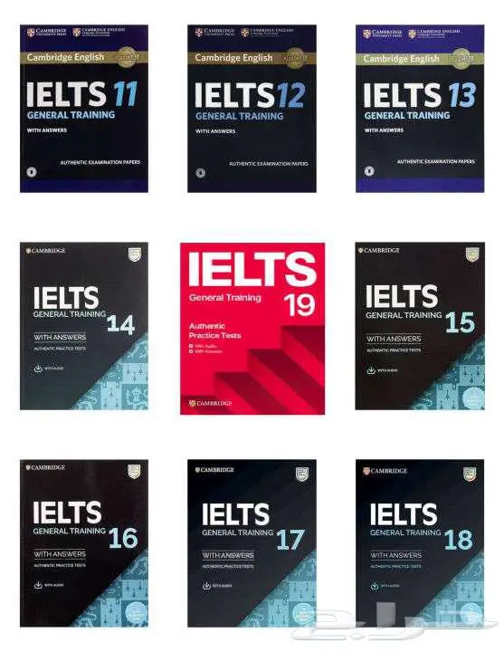 كتب كامبريدج لإختبار ال IELTS الأكاديمي والعام 1