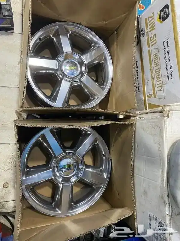 طقم جنوط تاهو ال تي زد اصليه وكاله 4