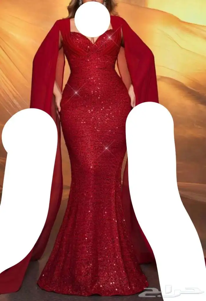 فستان جديدد لبسه مره وحده مقاس0XL 1