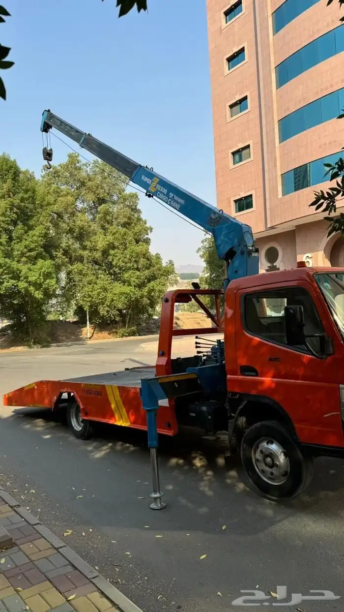 للبيع ونش كرين تدانو 3 طن 3 وصلات مع الاساسي شغال على الشرط 2