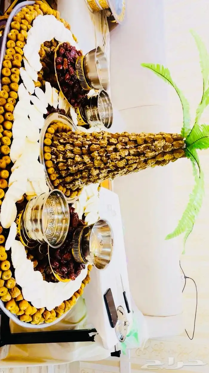 صواني تمر ومضير وسمن للمناسبات 3