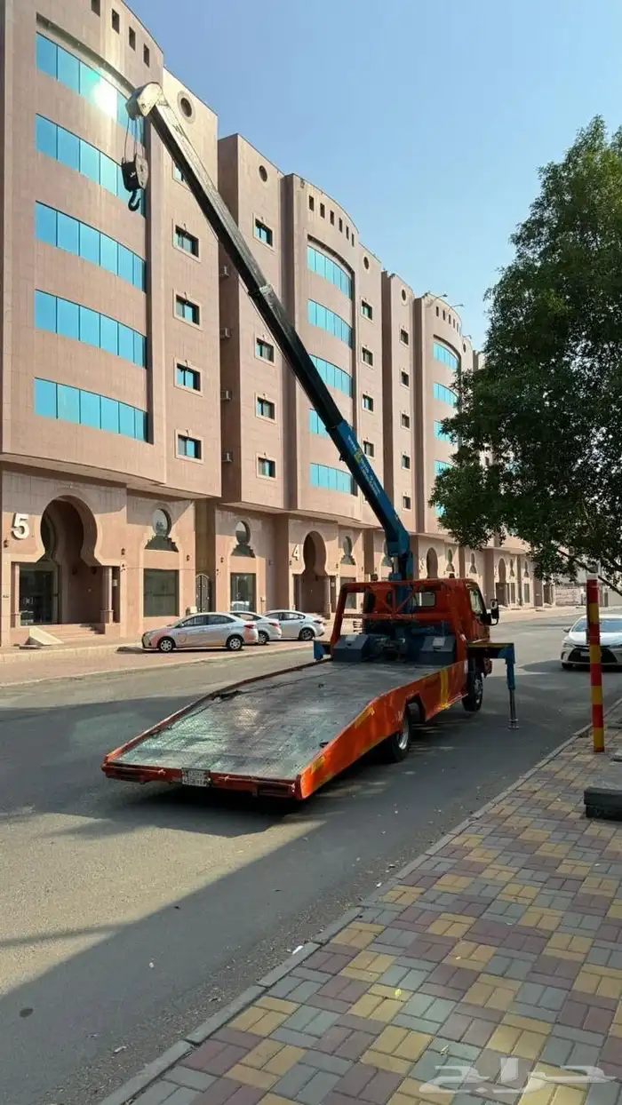 للبيع ونش كرين تدانو 3 طن 3 وصلات مع الاساسي شغال على الشرط 1
