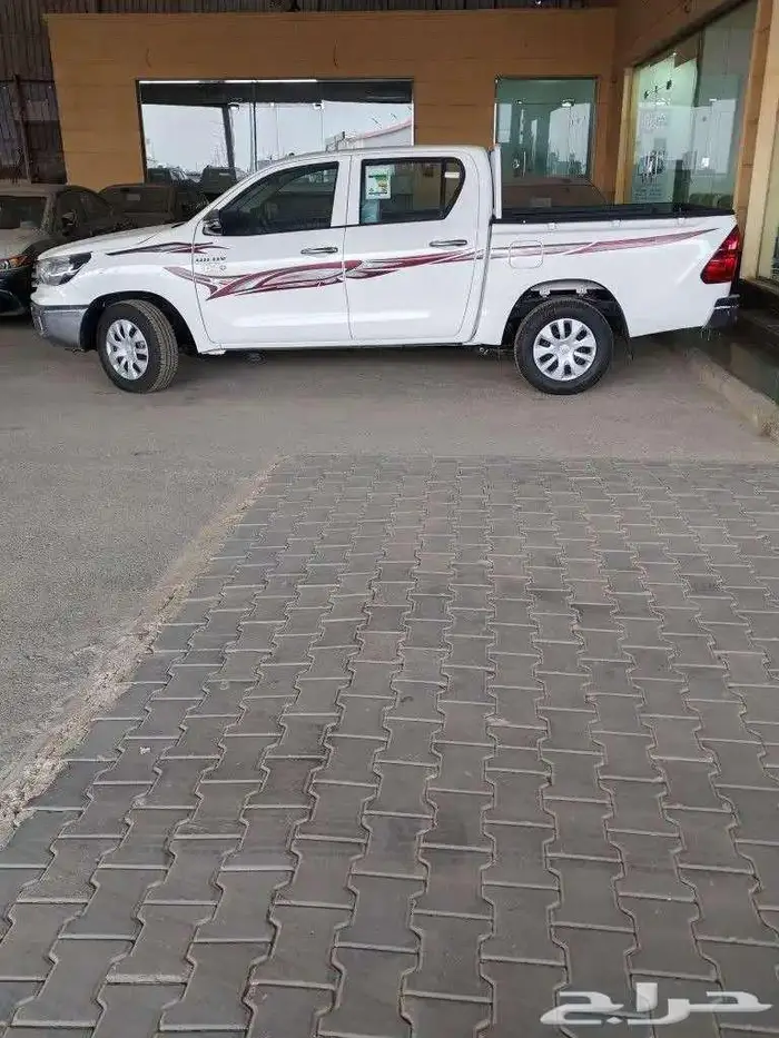 تويوتا هايلكس غمارتين بنزين بدون دبل 2025 ابيض سعودي 0