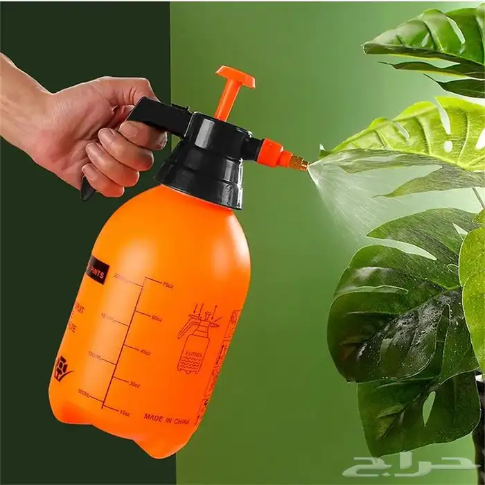 بخاخ ضغط للأشجار واستخدام عام برتقالي واخضر مرش ماء مقاسات 0