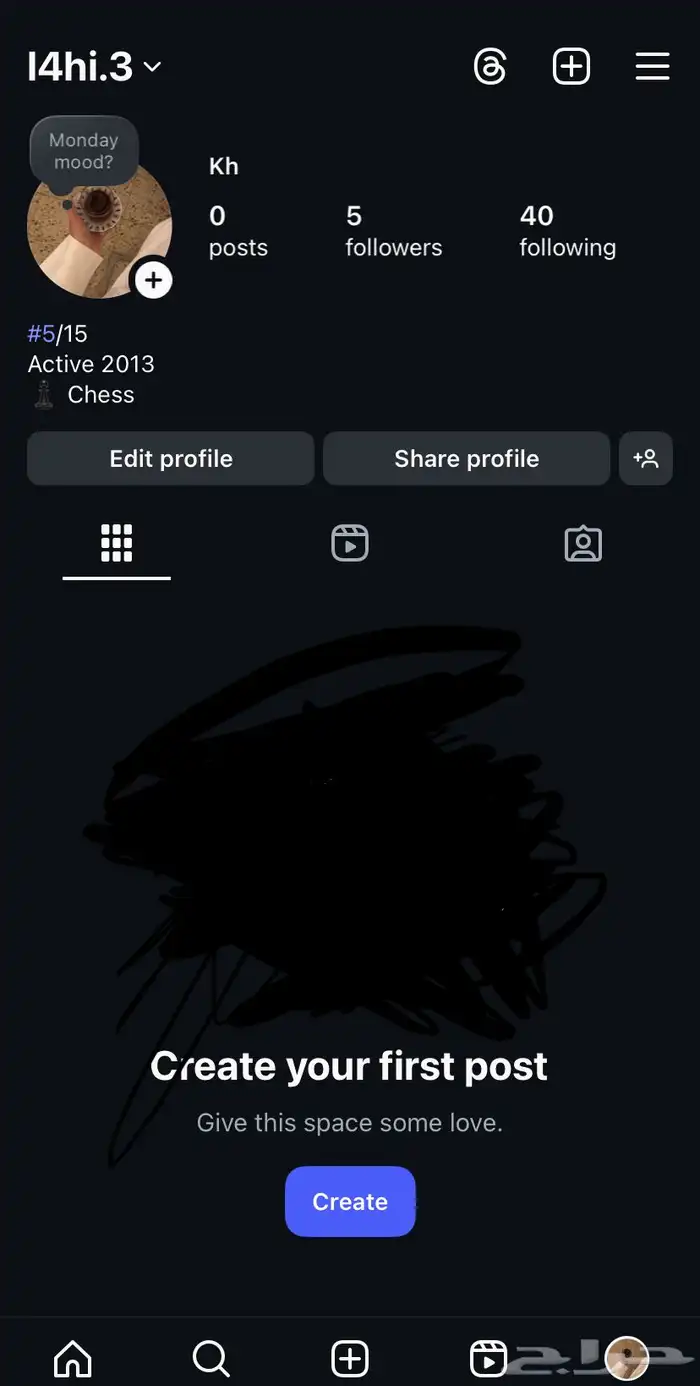 حساب انستا انشاء 2013 0