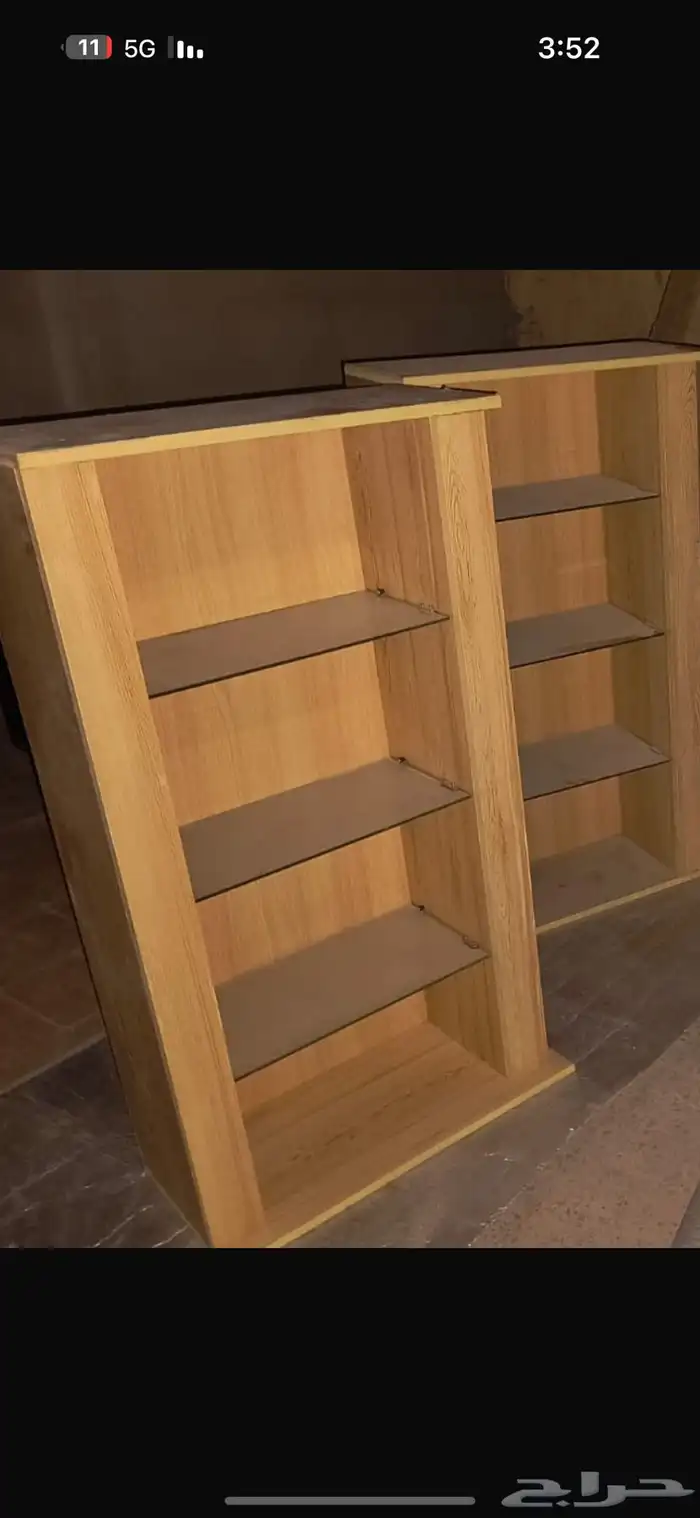 رفوف عرض خشب جوده عاليه 1