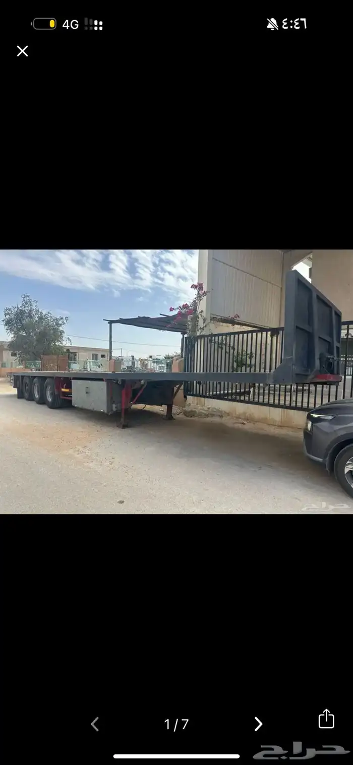 تريله سطحه متواجد في تبوك ونيوم 0