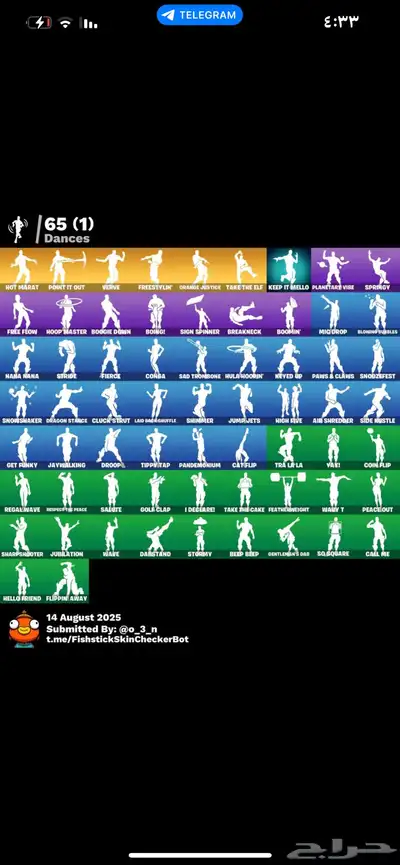 حساب فورت سكن تويتش index
