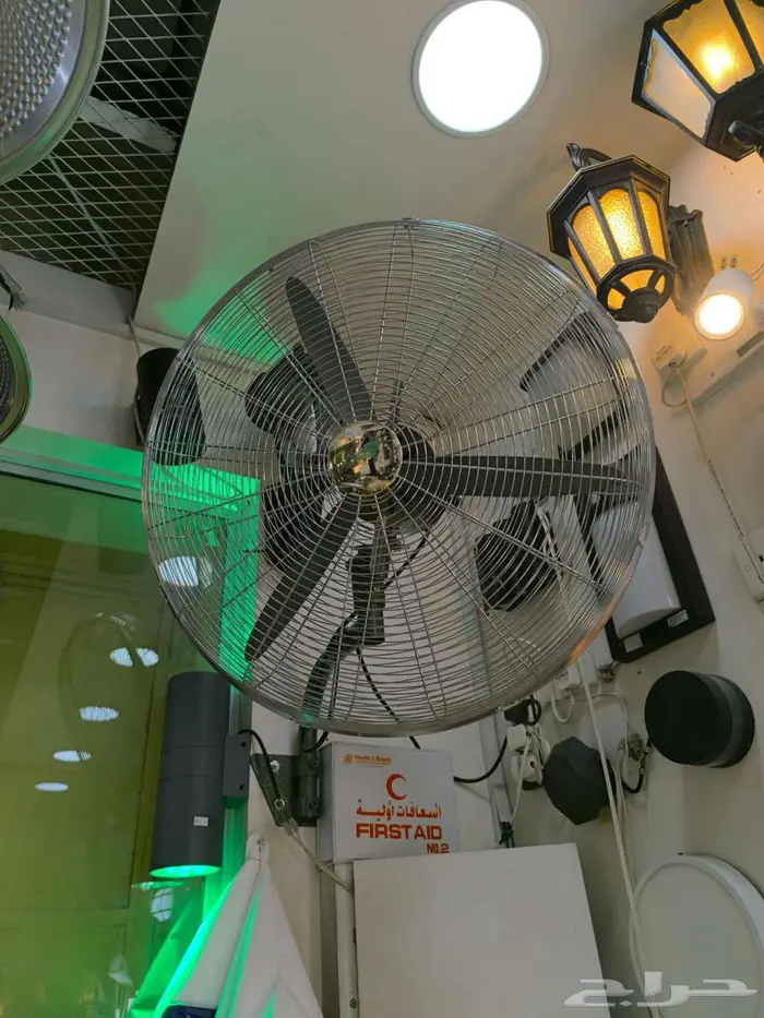 مروحة جدار 26 انش حديد 0