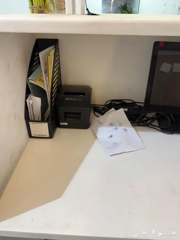 جاهز كاشير مع الطابعه 3