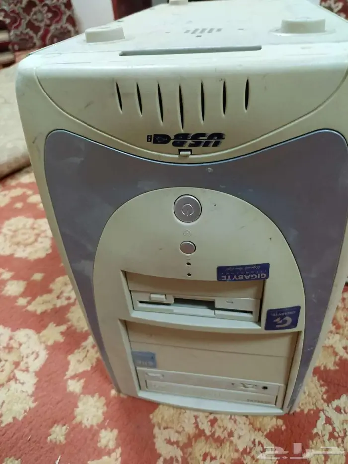 جهاز كمبيوتر قديم دي سل وطابعه 0