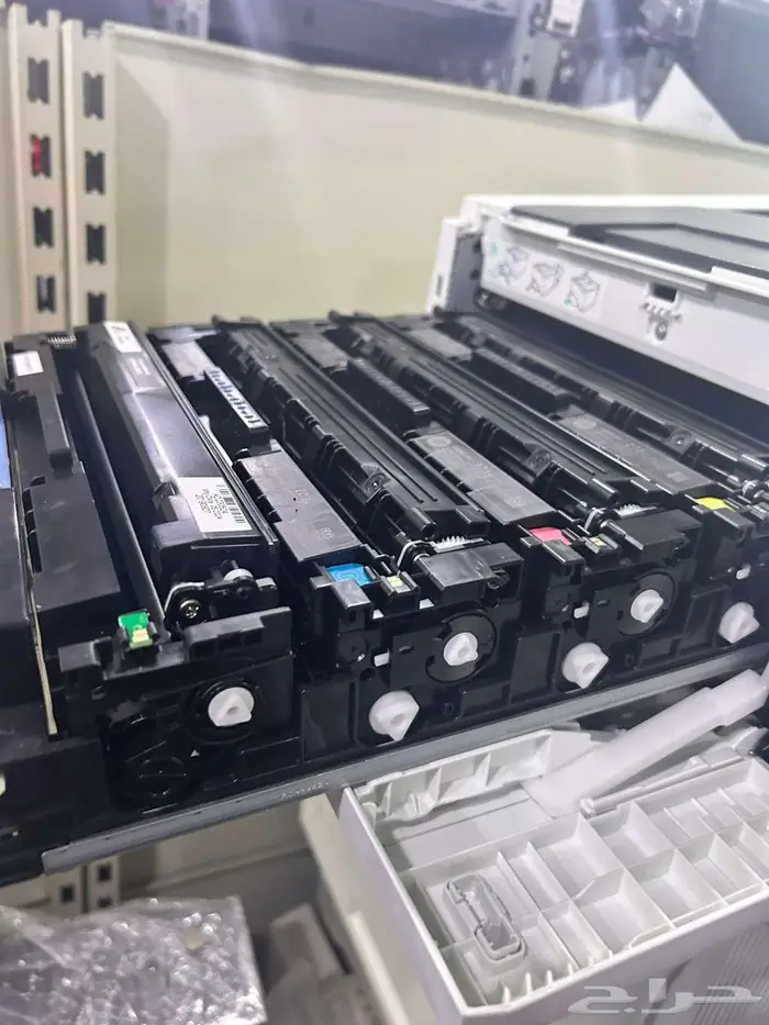 طابعتين HP بحالة ممتازة   نظيفتين وبحبر متوفر 5