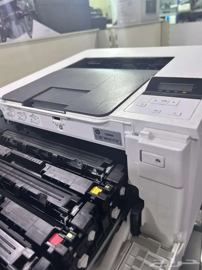 طابعتين HP بحالة ممتازة   نظيفتين وبحبر متوفر 6